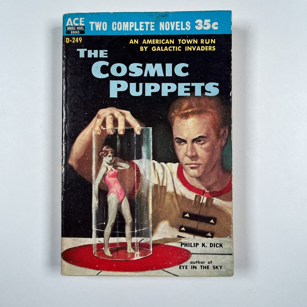 Signed by Andre Norton Cosmic Puppets Philip K. Dick Sargasso of Space AceDouble